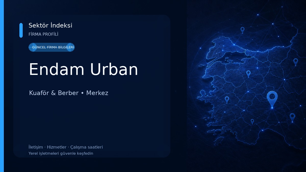 Endam Urban Kuaför & Berber