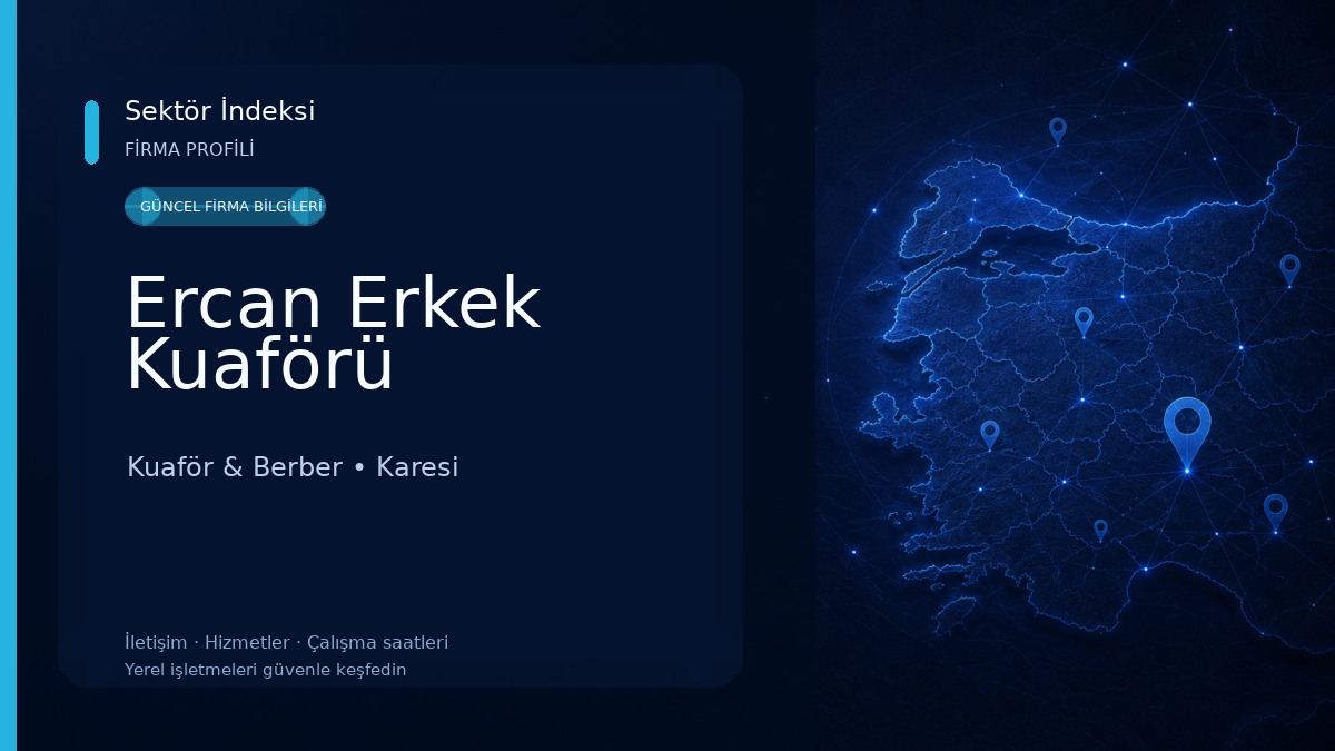 Ercan Erkek Kuaförü Kuaför & Berber