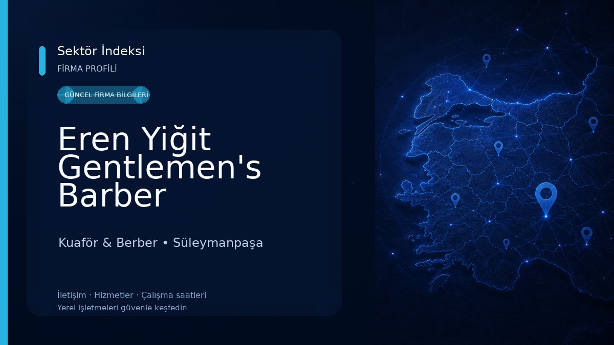 Eren Yiğit Gentlemen's Barber Kuaför & Berber