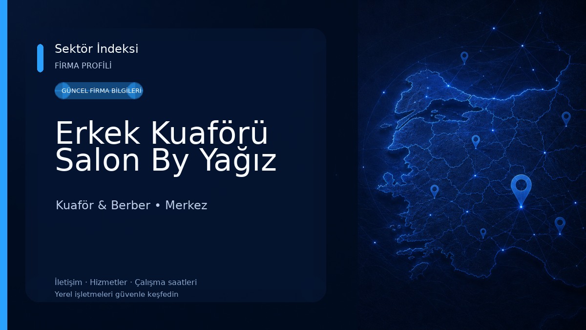 Erkek Kuaförü Salon By Yağız 