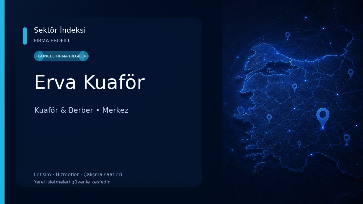 Erva Kuaför Kuaför & Berber