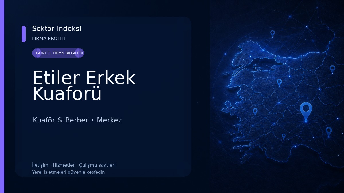 Etiler Erkek Kuaforü