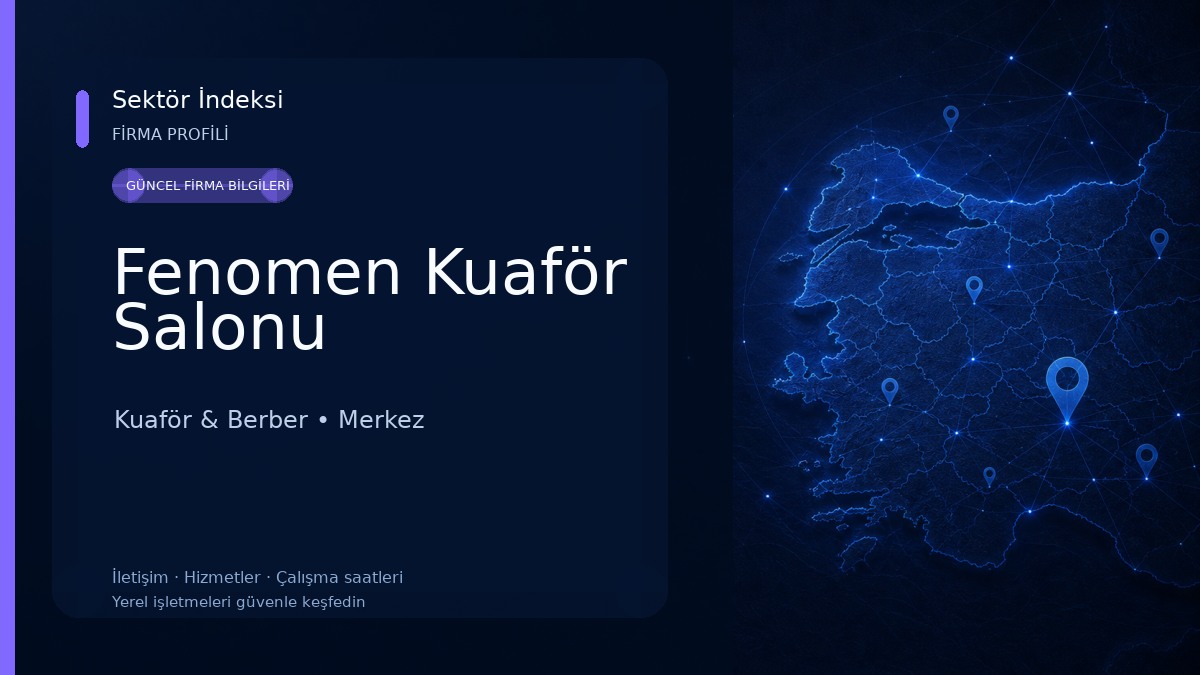 Fenomen Kuaför Salonu