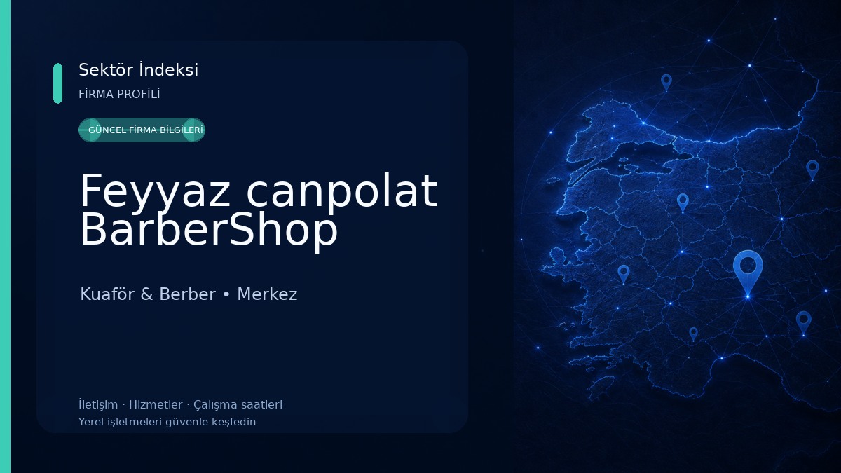 Feyyaz canpolat BarberShop Kuaför & Berber