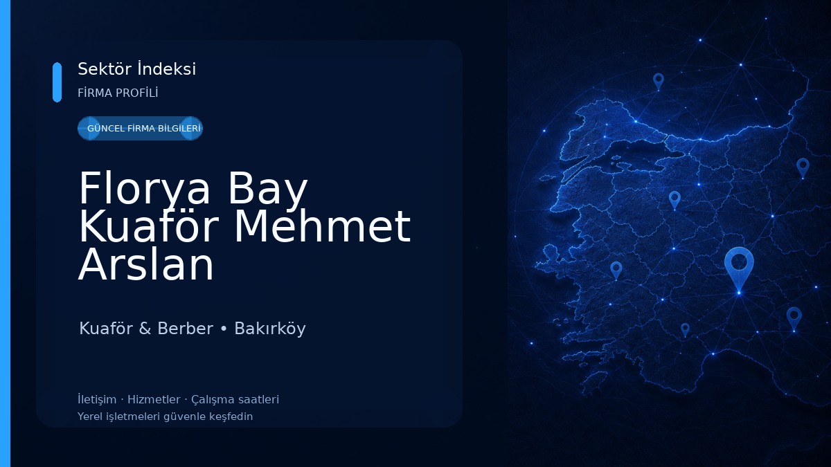 Florya Bay Kuaför Mehmet Arslan Kuaför & Berber