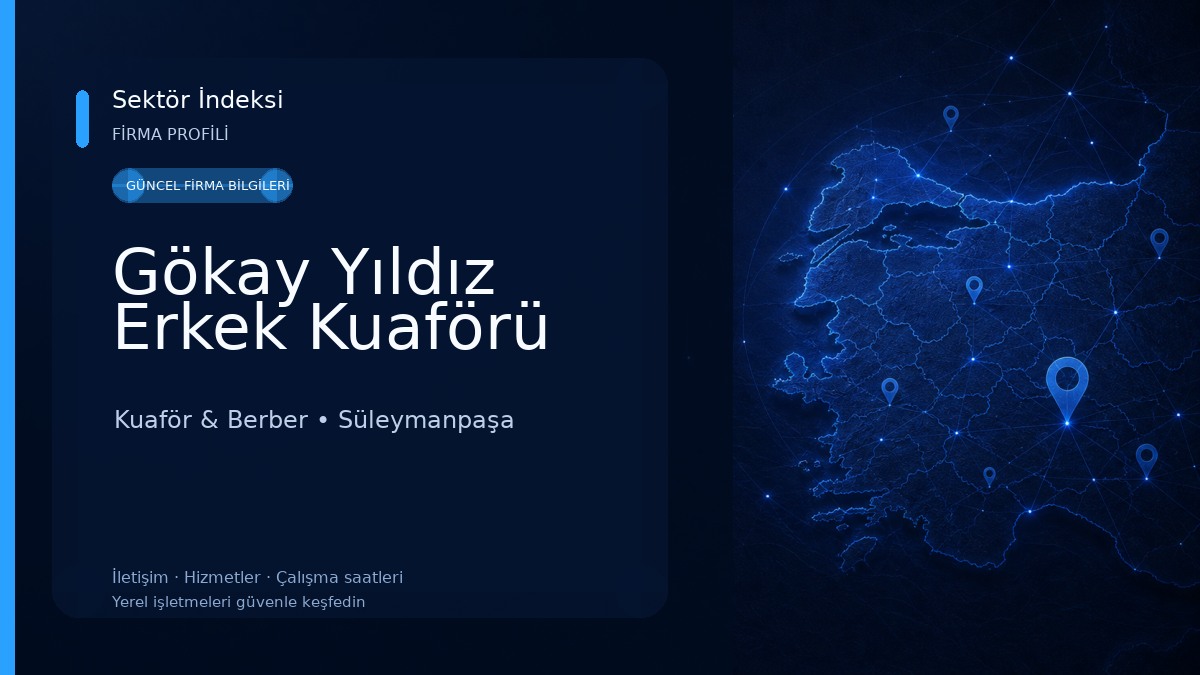 Gökay Yıldız Erkek Kuaförü Kuaför & Berber