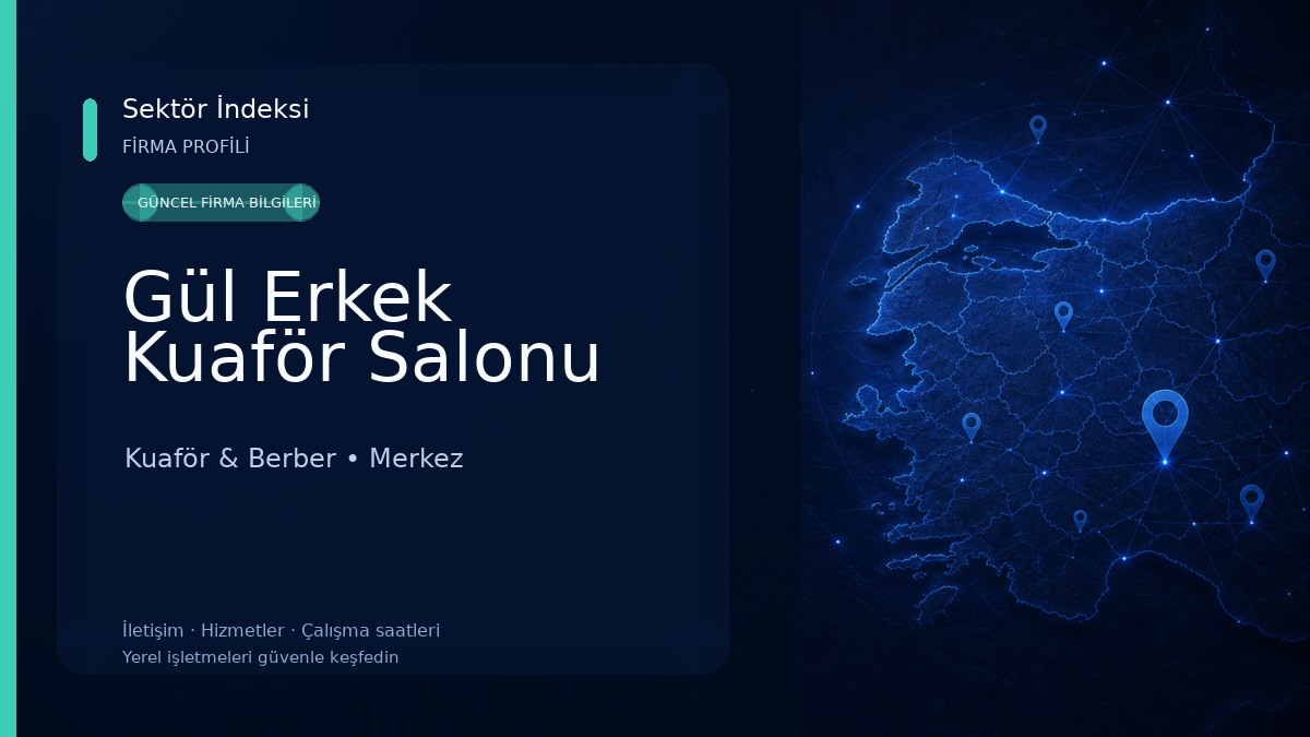 Gül Erkek Kuaför Salonu Kuaför & Berber