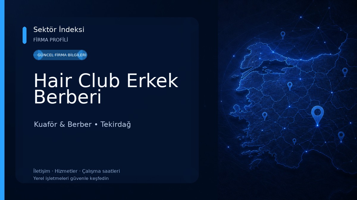 Hair Club Erkek Berberi