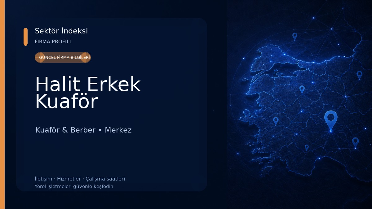 Halit Erkek Kuaför