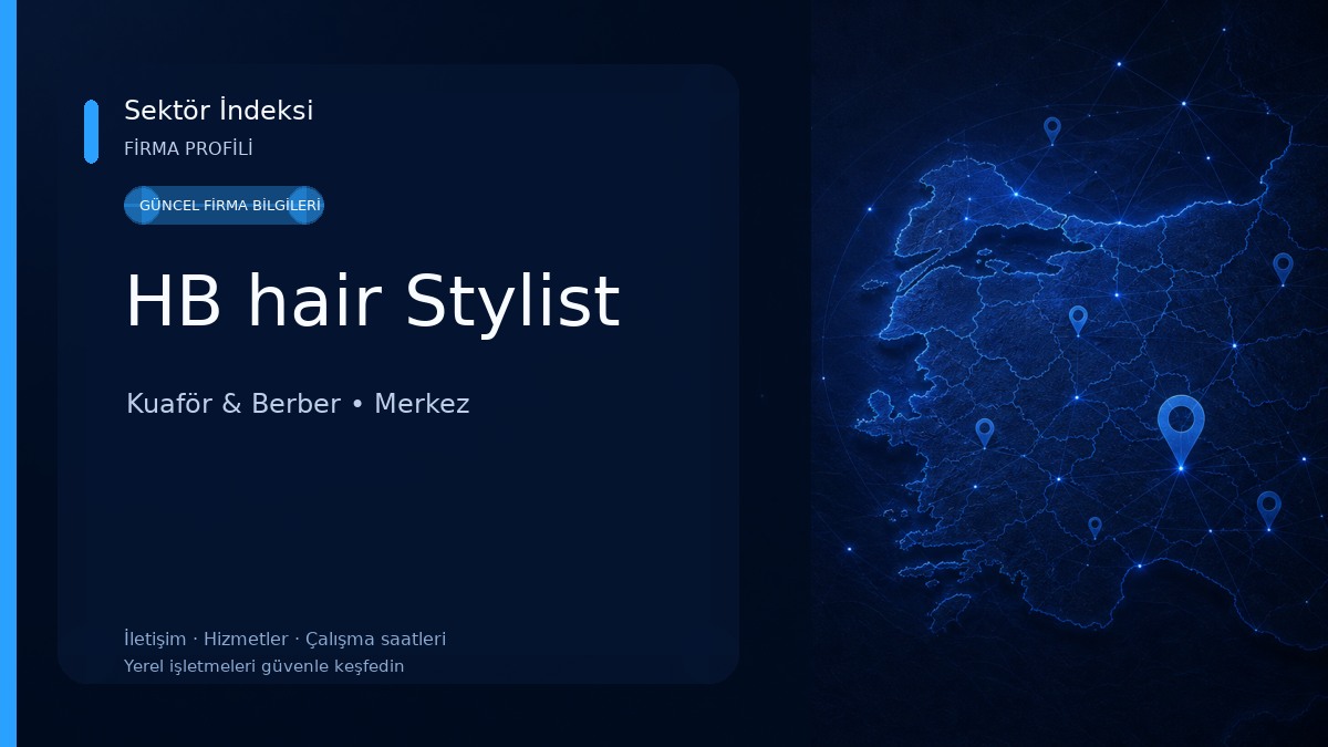 HB hair Stylist Kuaför & Berber