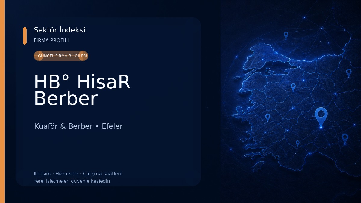 HB° HisaR Berber Kuaför & Berber