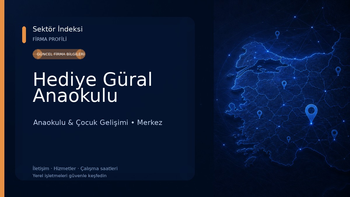 Hediye Güral Anaokulu Anaokulu & Çocuk Gelişimi