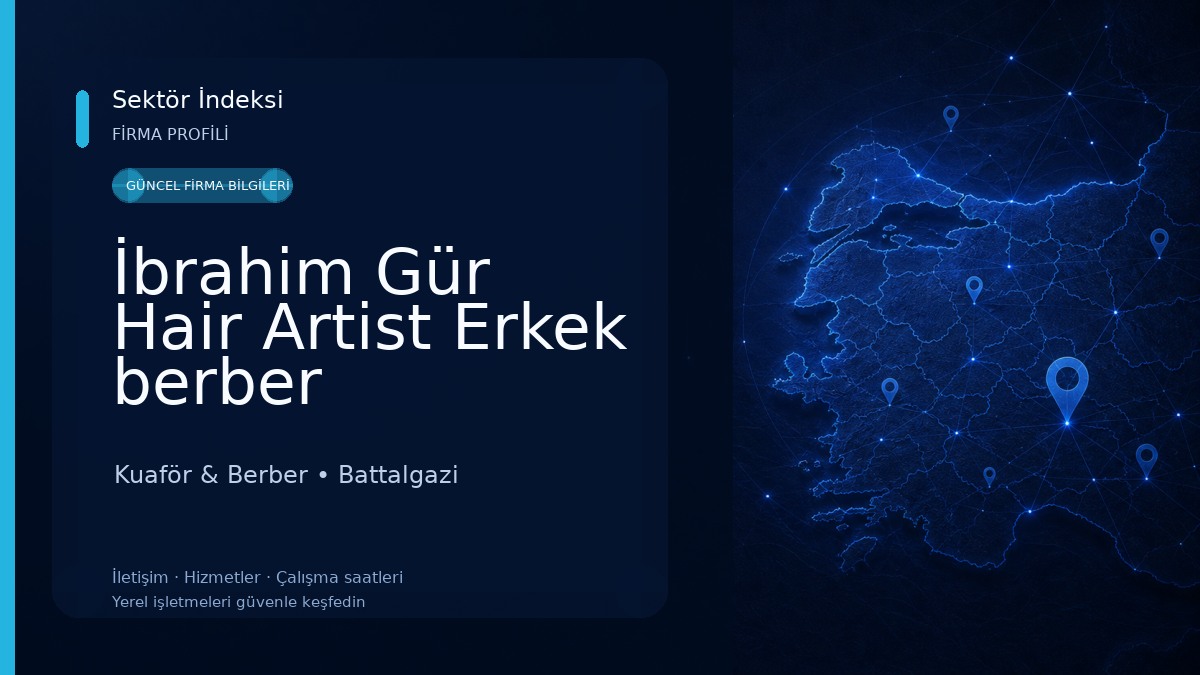 İbrahim Gür Hair Artist Erkek berber Kuaför & Berber