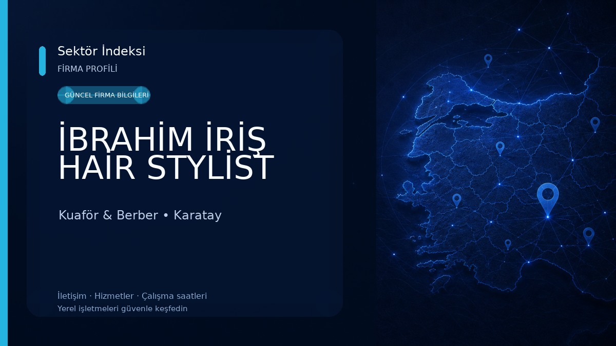 İBRAHİM İRİŞ HAİR STYLİST Kuaför & Berber