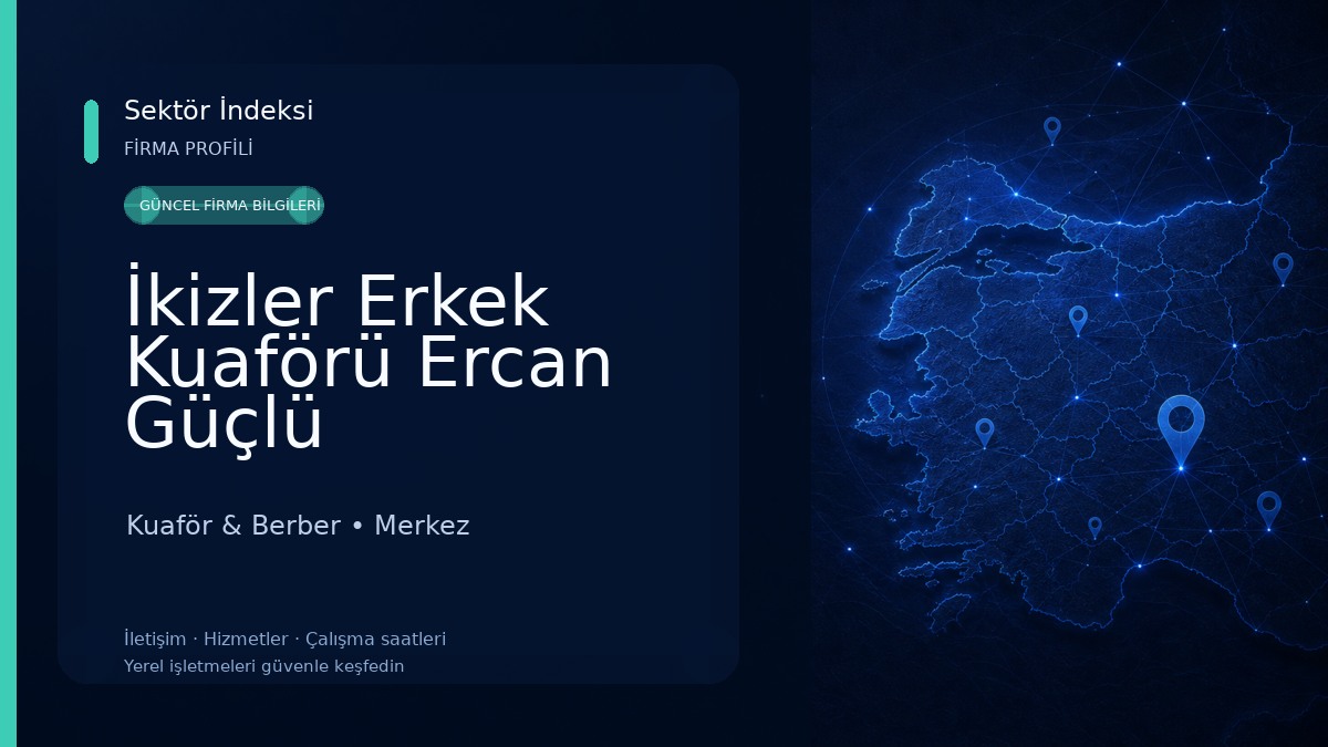İkizler Erkek Kuaförü Ercan Güçlü