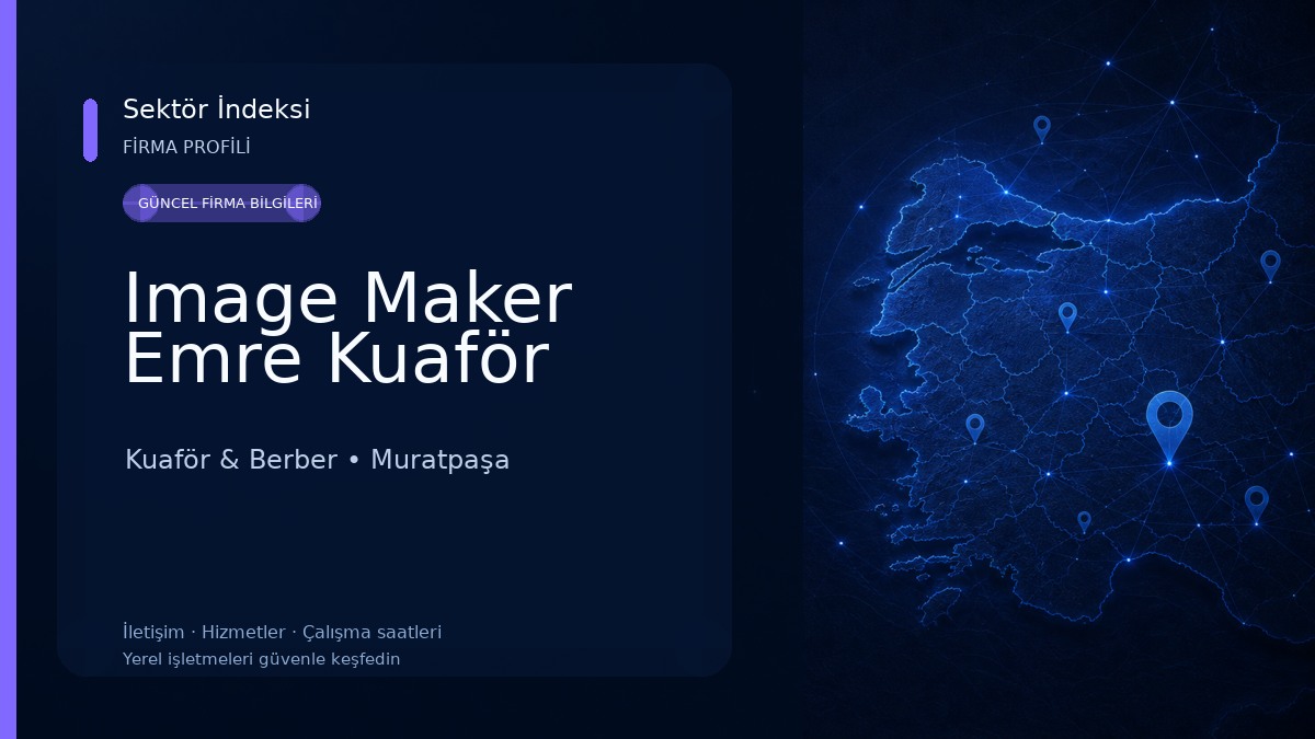 Image Maker Emre Kuaför