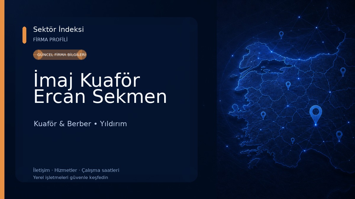 İmaj Kuaför Ercan Sekmen Kuaför & Berber