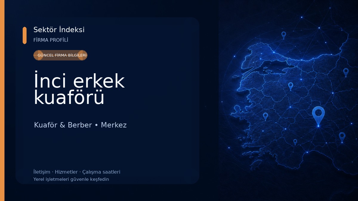 İnci erkek kuaförü 