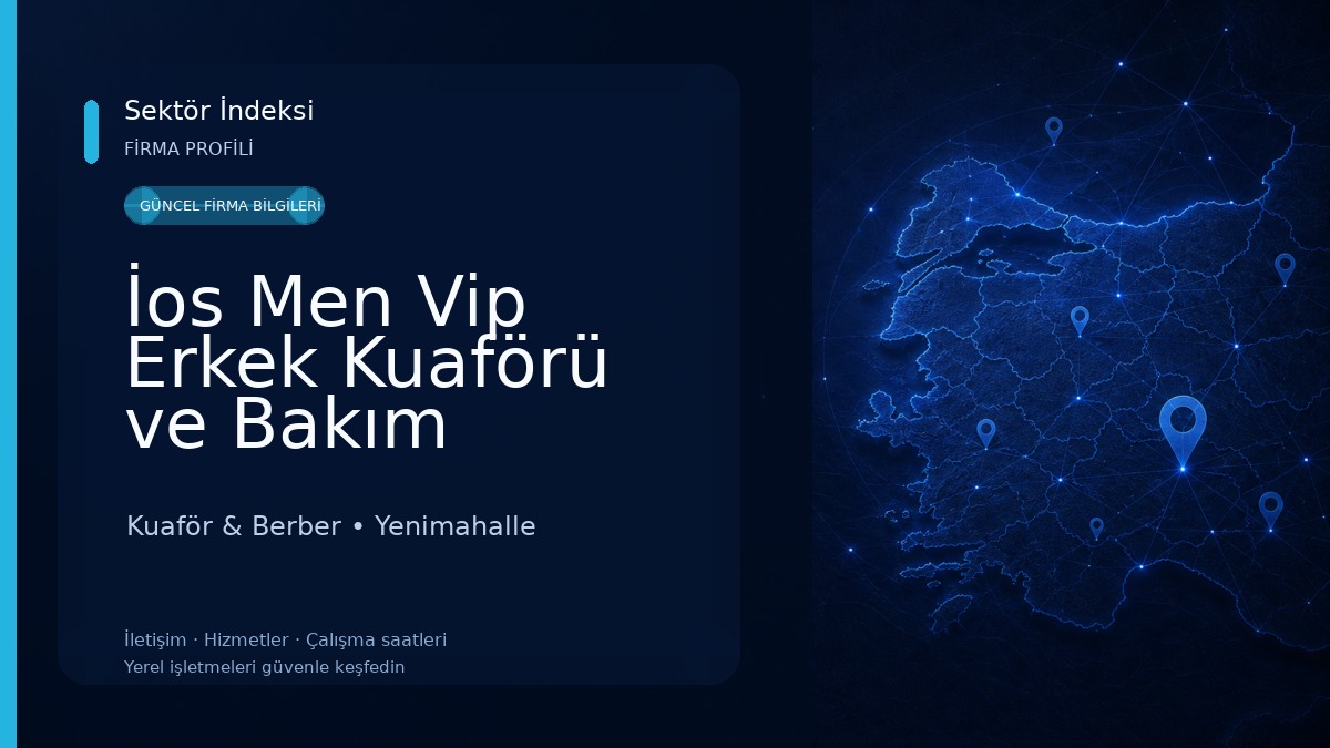 İos Men Vip Erkek Kuaförü ve Bakım Merkezi