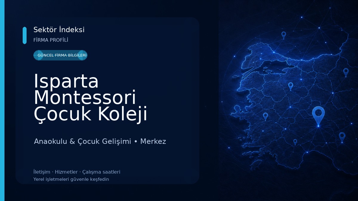 Isparta Montessori Çocuk Koleji
