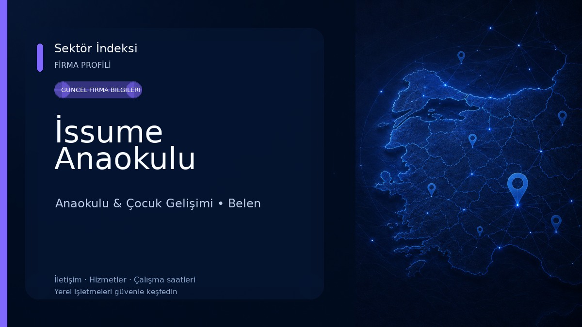 İssume Anaokulu