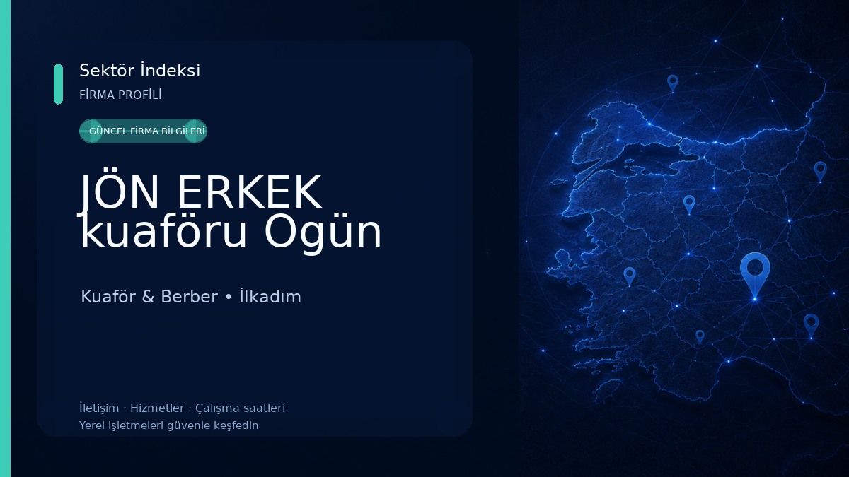 JÖN ERKEK kuaföru Ogün