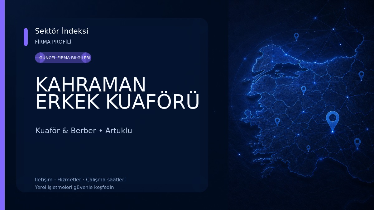 KAHRAMAN ERKEK KUAFÖRÜ