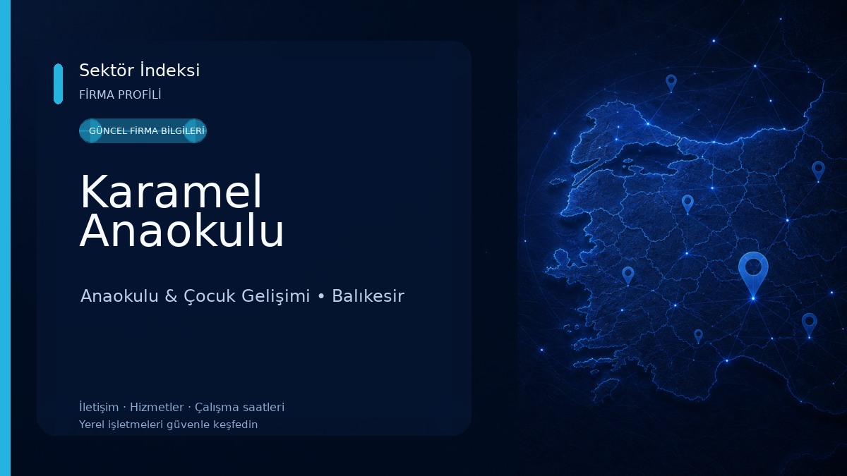 Karamel Anaokulu Anaokulu & Çocuk Gelişimi