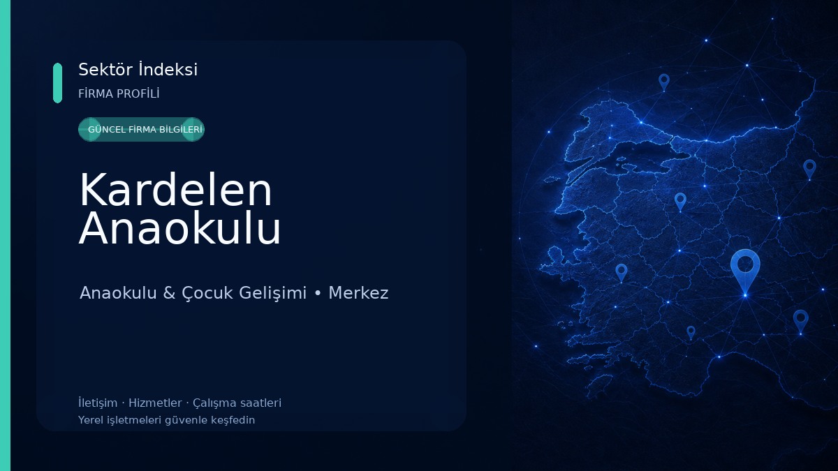 Kardelen Anaokulu Anaokulu & Çocuk Gelişimi