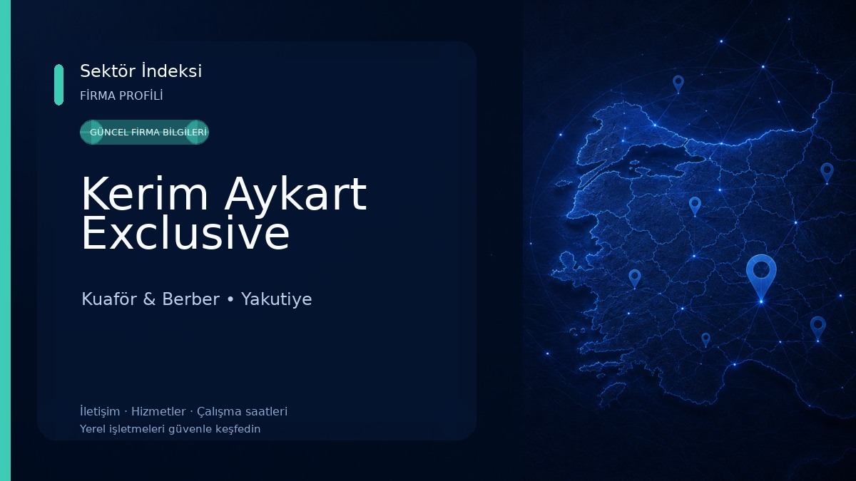 Kerim Aykart Exclusive 