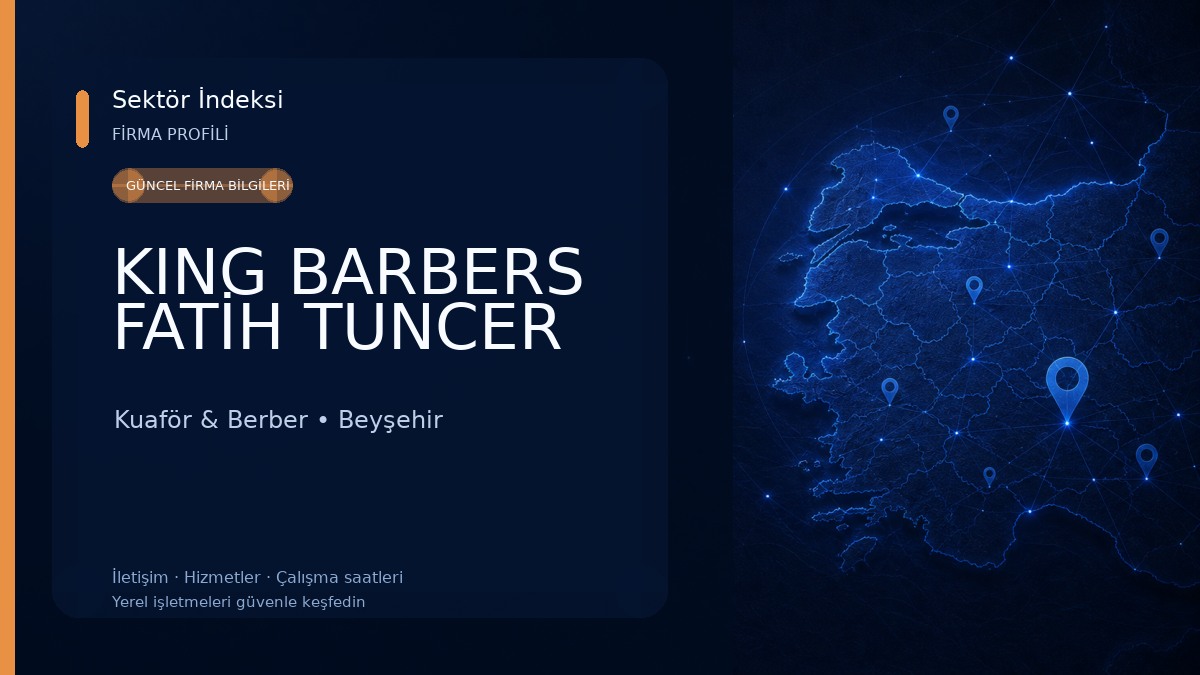 KING BARBERS FATİH TUNCER Kuaför & Berber