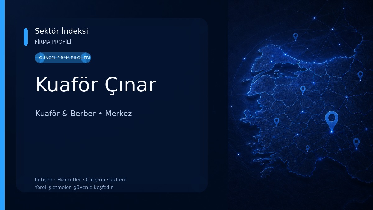 Kuaför Çınar