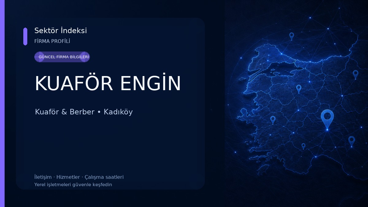 KUAFÖR ENGİN 