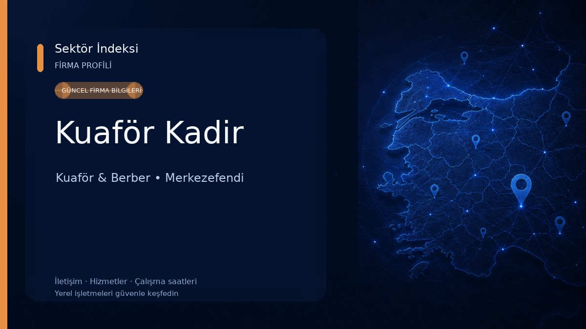 Kuaför Kadir