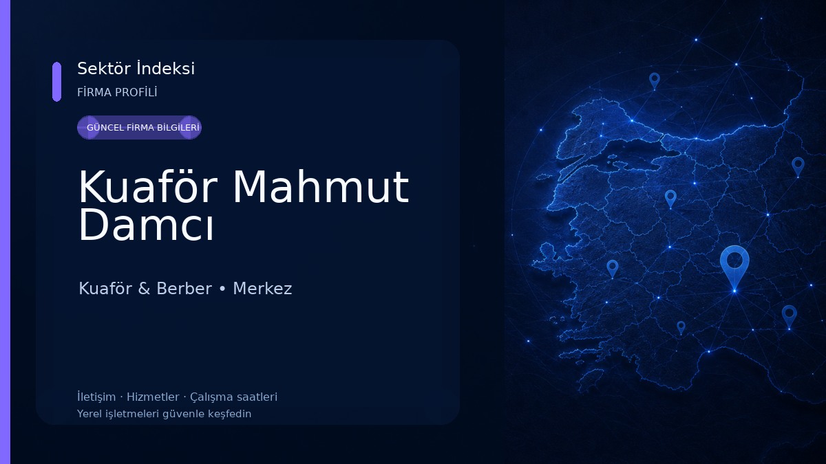 Kuaför Mahmut Damcı