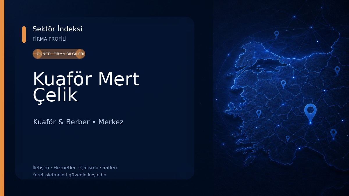Kuaför Mert Çelik
