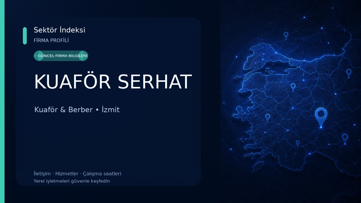 KUAFÖR SERHAT