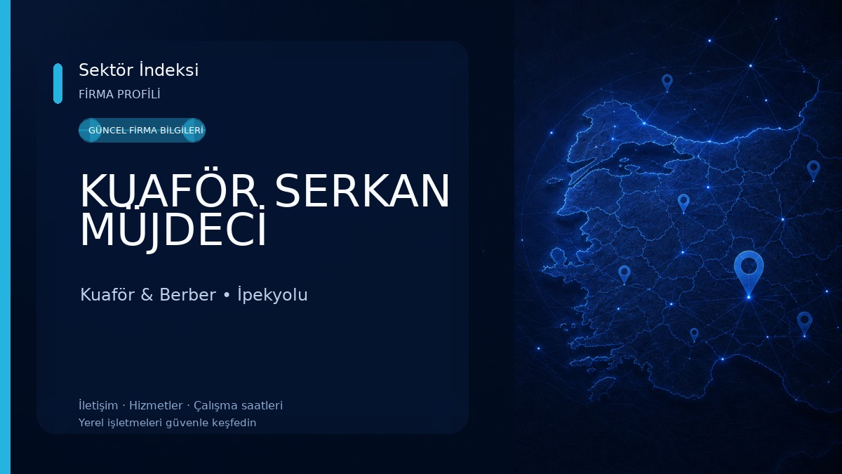 KUAFÖR SERKAN MÜJDECİ Kuaför & Berber
