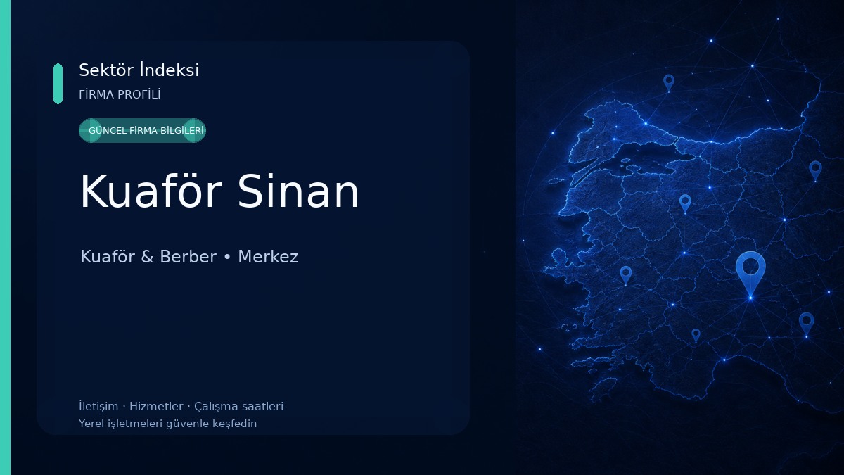 Kuaför Sinan