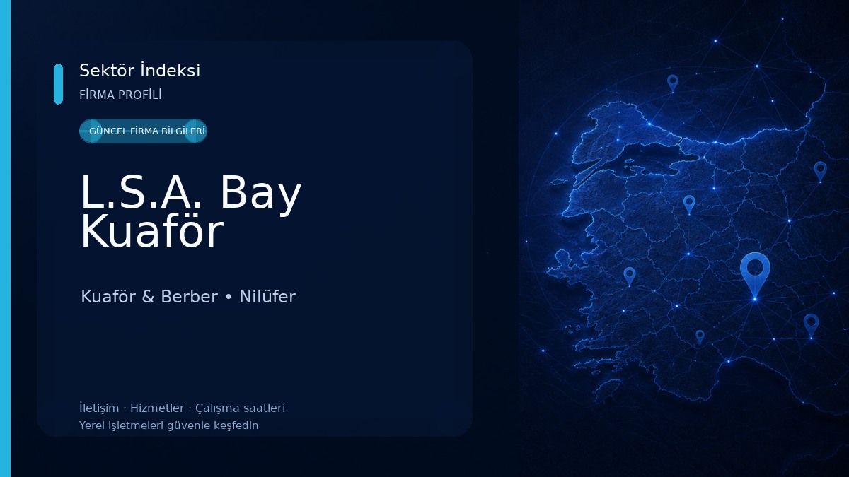 L.S.A. Bay Kuaför Kuaför & Berber