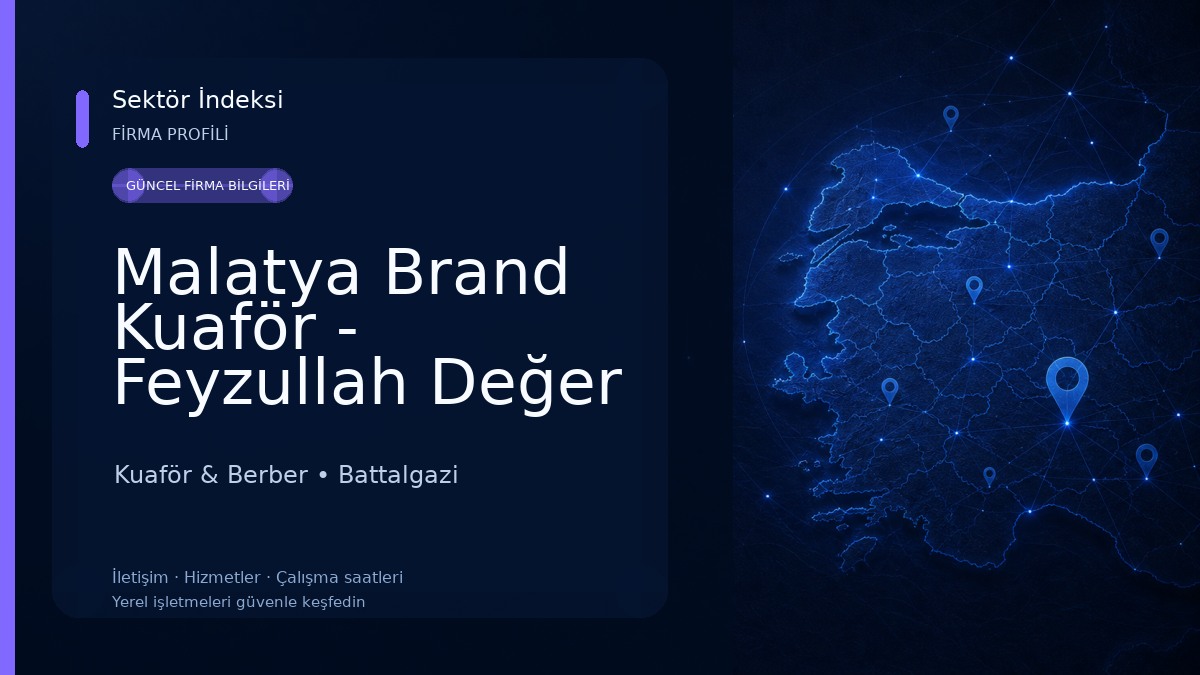Malatya Brand Kuaför - Feyzullah Değer Kuaför & Berber