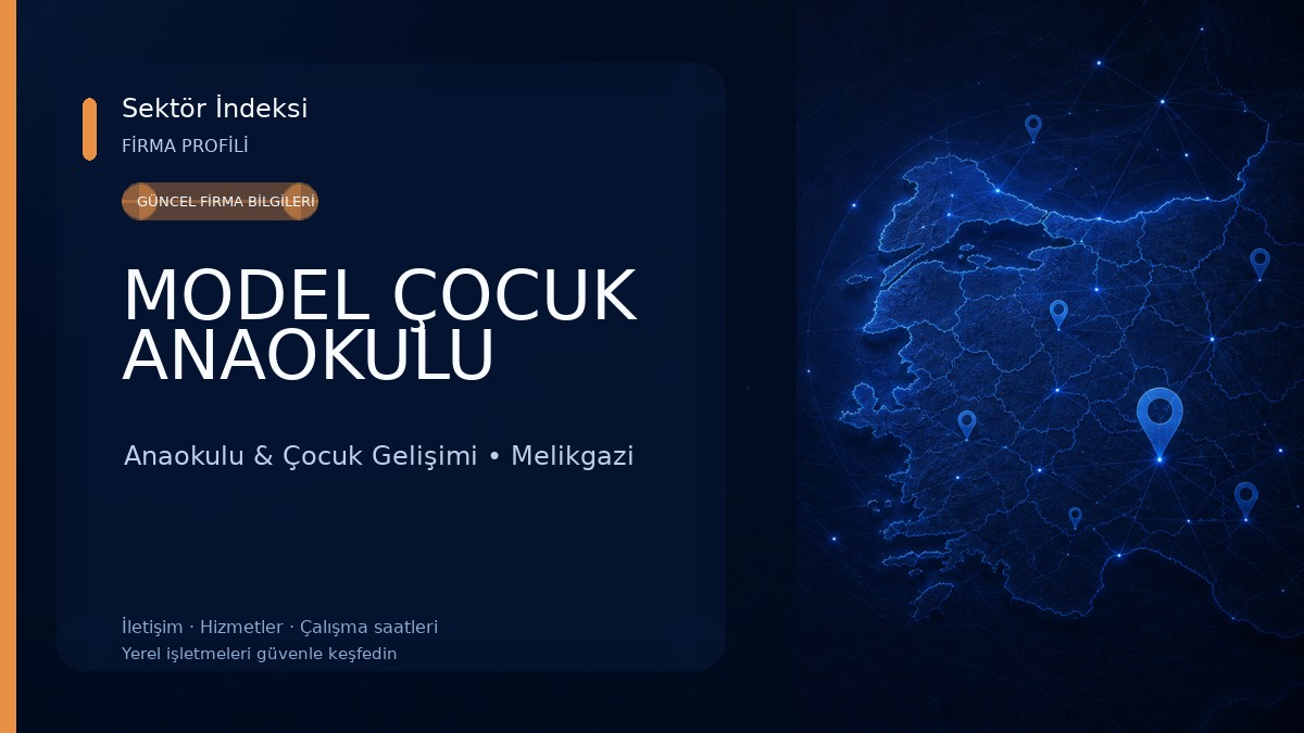 MODEL ÇOCUK ANAOKULU