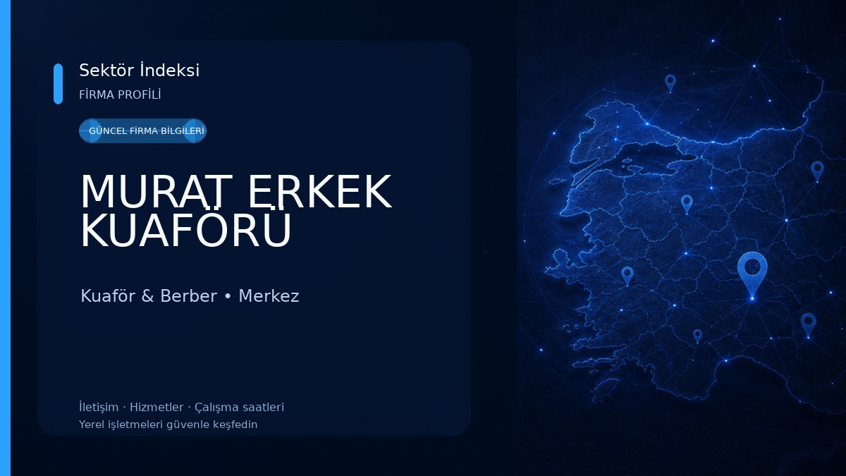 MURAT ERKEK KUAFÖRÜ