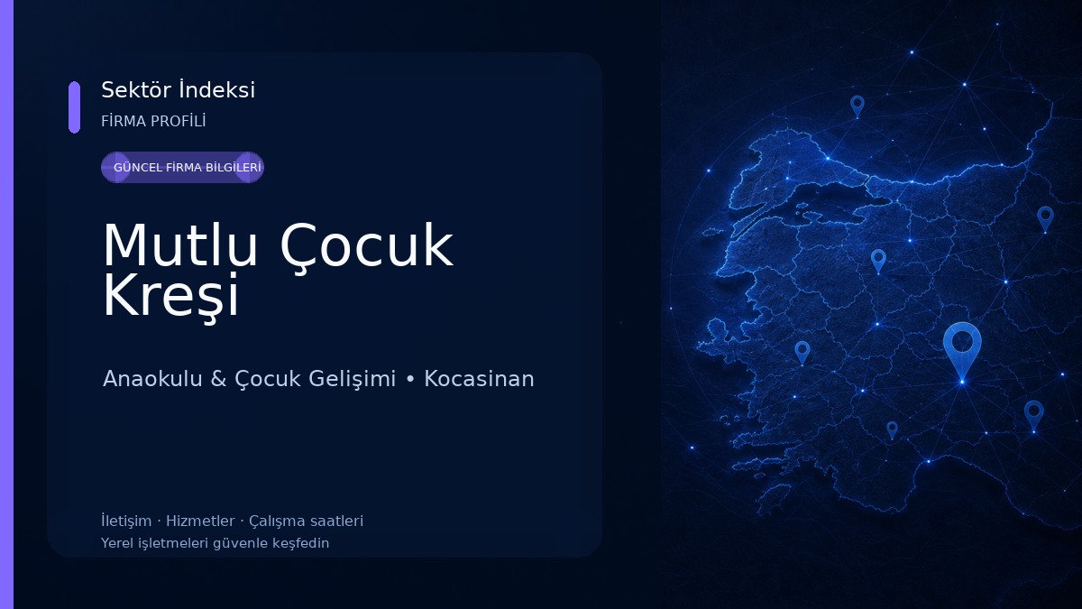 Mutlu Çocuk Kreşi Anaokulu & Çocuk Gelişimi