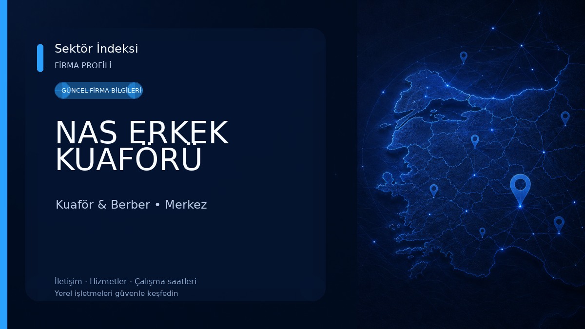 NAS ERKEK KUAFÖRÜ 