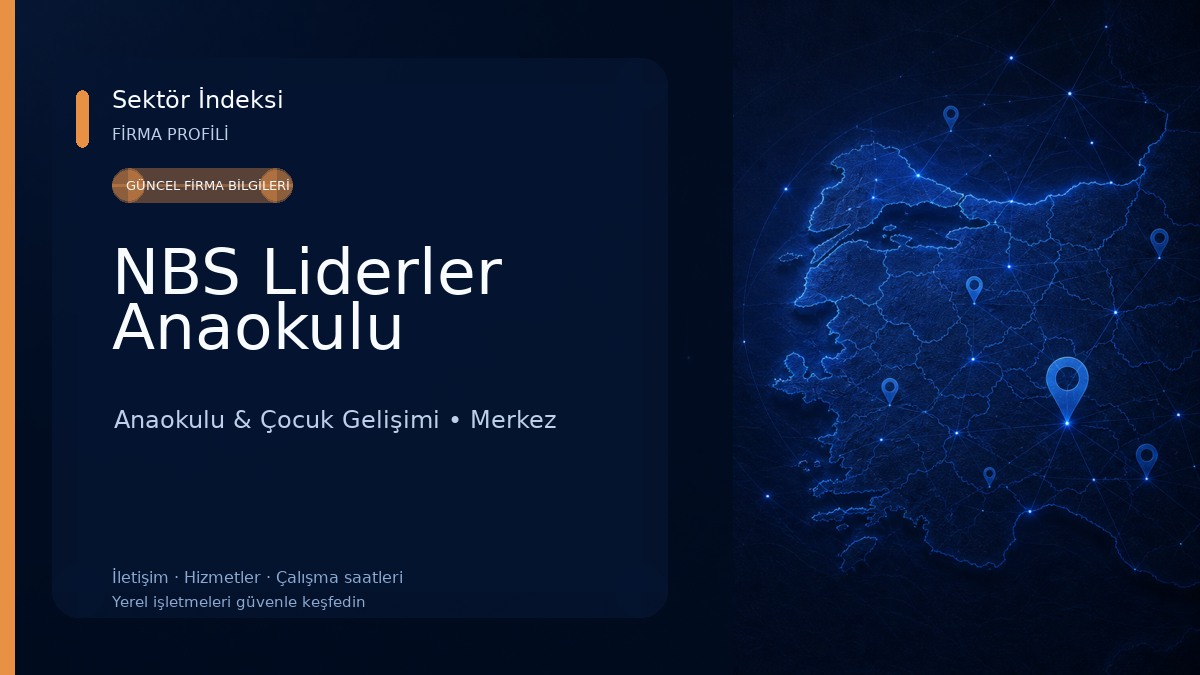 NBS Liderler Anaokulu Anaokulu & Çocuk Gelişimi