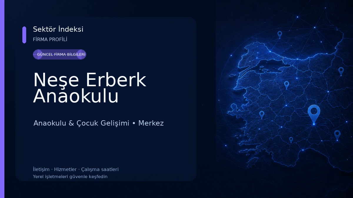 Neşe Erberk Anaokulu Anaokulu & Çocuk Gelişimi