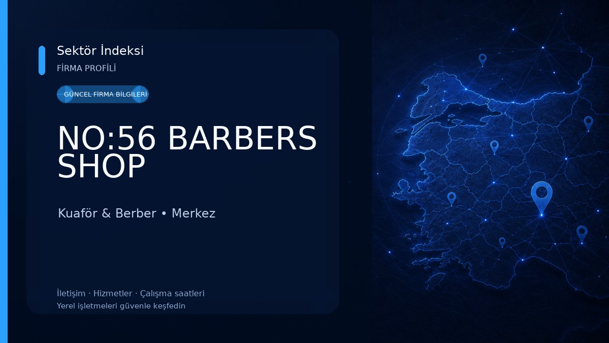 NO:56 BARBERS SHOP