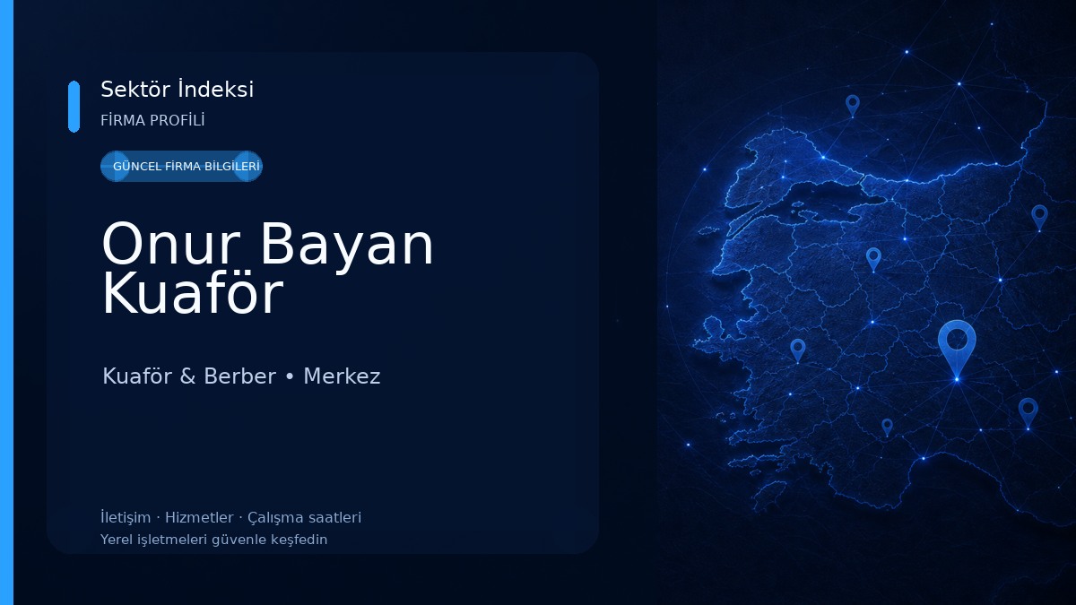 Onur Bayan Kuaför 