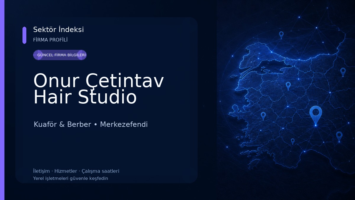 Onur Çetintav Hair Studio 